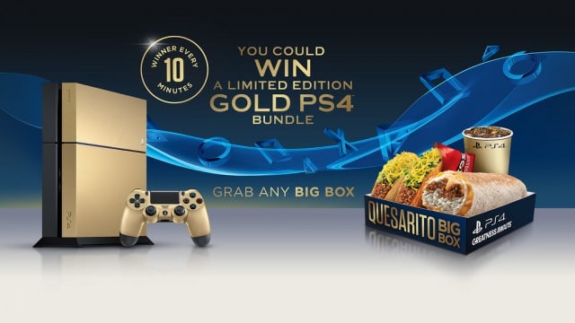PS4 d'OR gold-ps4-every 10 minutes