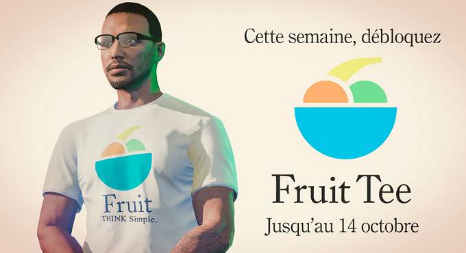 Débloquer t-shirt Fruit dans GTA Online / GTA 5