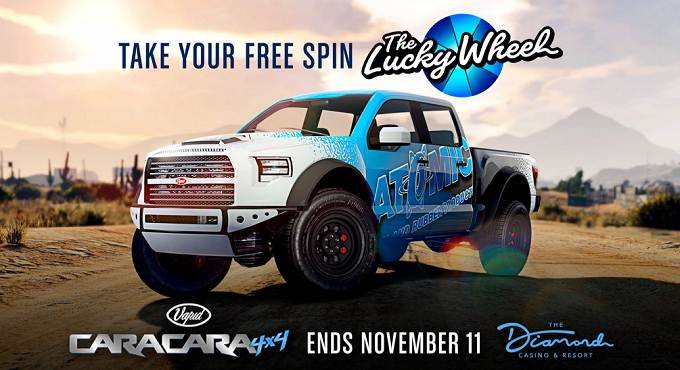4x4 Vapid Caracara GTA 5 Online - PS4 / PS5 / PC / Xbox
