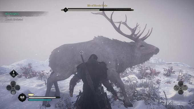 AC Valhalla Emplacements d'animaux légendaires - Elk of Bloody Peaks (PS5)