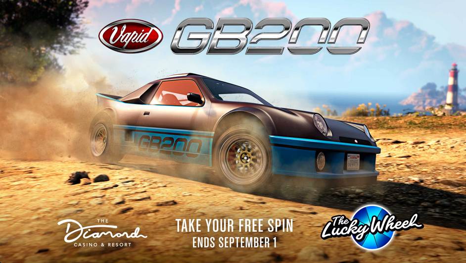 GTA Online Casino Vapid GB200 gratuit - GTA 5 PS5 PS4 Xbox PC Android