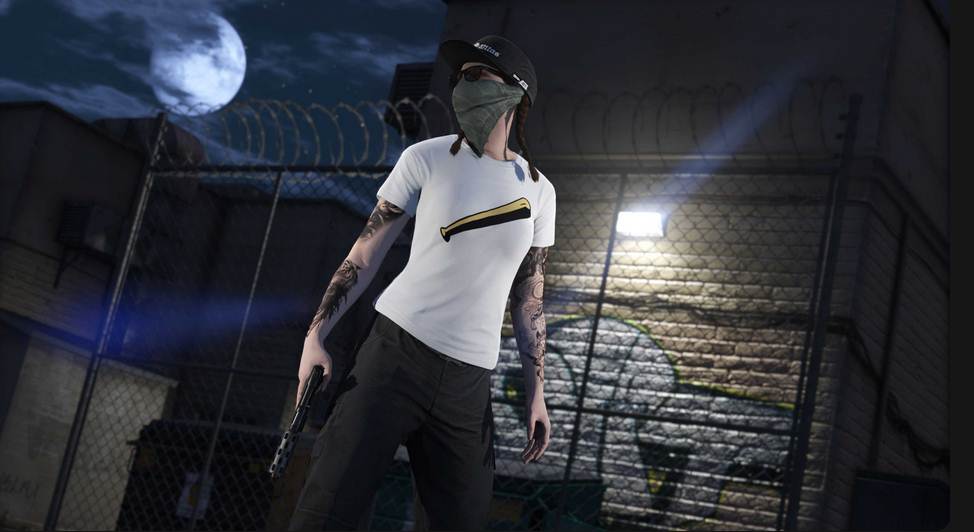 T-shirt batte de baseball de GTAIII dans GTA Online (Promo Octobre 2021)