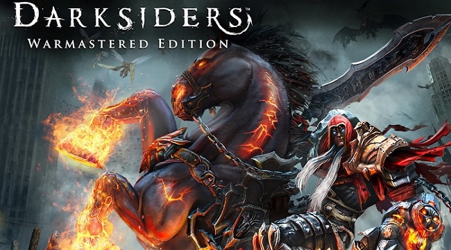 Darksiders Warmastered Edition vidéo de lancement trailer disponible sur xbox one et ps4 pro