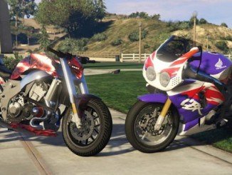 GTA 5 Mods Honda 900 CBR 1992 Street Fighter