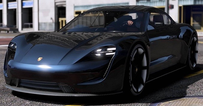 Porsche Mission E 2015 GTA V Mods