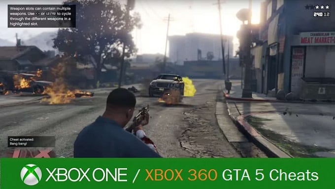 GTA 5 Cheat Codes Xbox One / Xbox 360 - Complete List