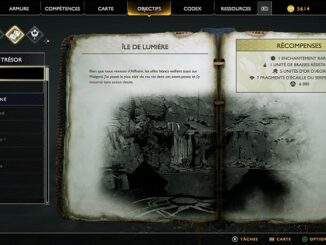 Carte au Trésor Île de Lumière Soluce complète GodOf War PS4