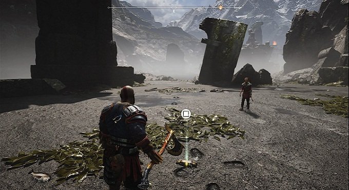 Sans Fermer L'oeil God Of War Carte au Trésor L'Historien - Ruines des Anciens| Soluce God Of War 4