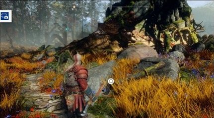 Soluce God Of War 2018 Carte au trésor Le tribu de la tortue La rivière