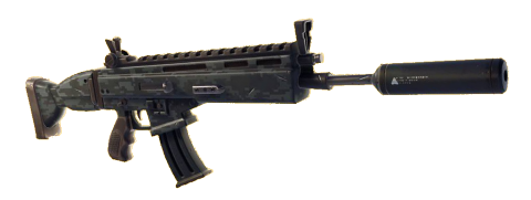 Fusil d'assaut silencieux Fortnite