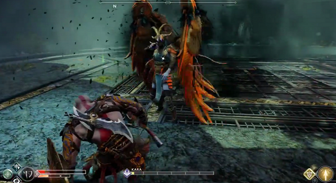Valkyrie Kara God of War PS4