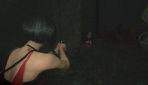 Emplacement Statues Mr. Raccoon RE2 Remake compagne Leon
