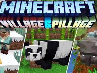 mise à jour Minecraft Village & Pillage disponible sur PC, PS4, Xbox One, Switch, ios, android