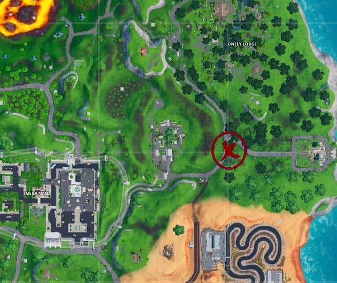 Fortnite Saison 9 Semaine 1 Defi Utopie Localisation De L - 