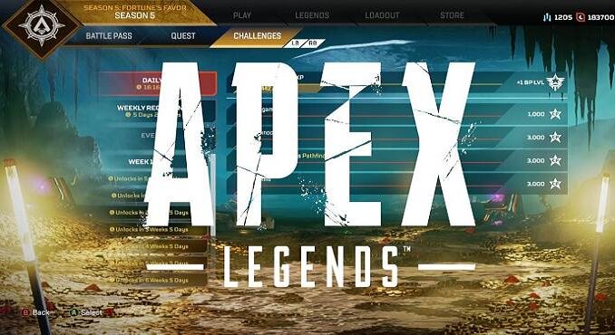 Apex Legends Saison 5 Gagner rapidement des points de défi (CP) - Guide