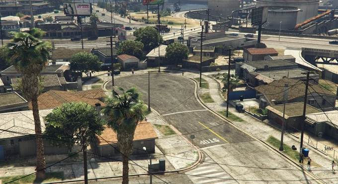 GTA 5 Rue Grove - Grove Street, 5 meilleurs endroits de la carte GTA 5 / Grand Theft Auto 5