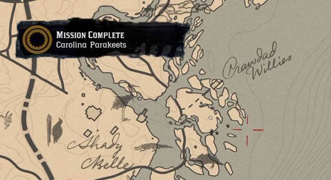 Mission perruche de Caroline dans RDR2 Guide