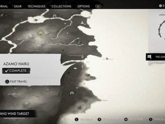 Ghost of Tsushima Haiku Collectibles, guide des 19 emplacements
