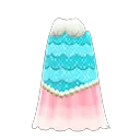 Robe océane de sirène 2 - Vêtements collection Sirène dans Animal Crossing New Horizons mise à jour 1.3.0