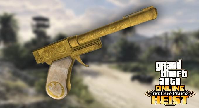 GTA Online Pistolet Perico - Braquage Cayo Perico
