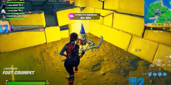 Fortnite défis saison 5 semaine 5 - Fort Crumpet Guide PS5 Switch PC Xbox