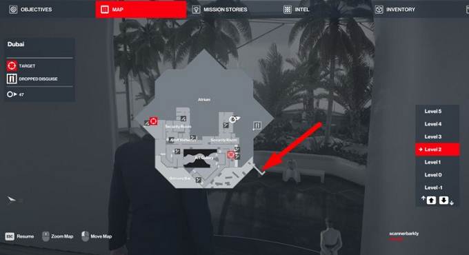 Hitman 3 - Emplacement la clé d'hélicoptère à Dubaï - Guide PS5 PS4 XBOX PC
