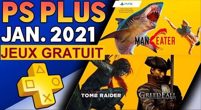 Playstation Plus Janvier 2021 PS Plus Janvier 2021 Jeux PS5 et PS4 gratuits annoncés