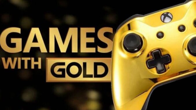 Jeux gratuits Xbox Gold pour avril 2021