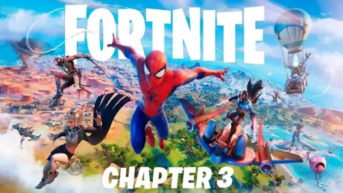 Fortnite Chapter 3 Saison 1 Bande-annonce des personnage révèle la peau de Spider-Man et plus