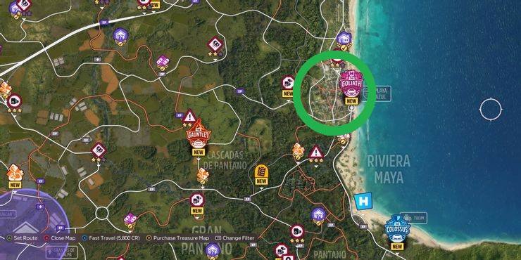 Carte Forza Horizon 5 - Playa Azul - Photo Herding Cats Challenge