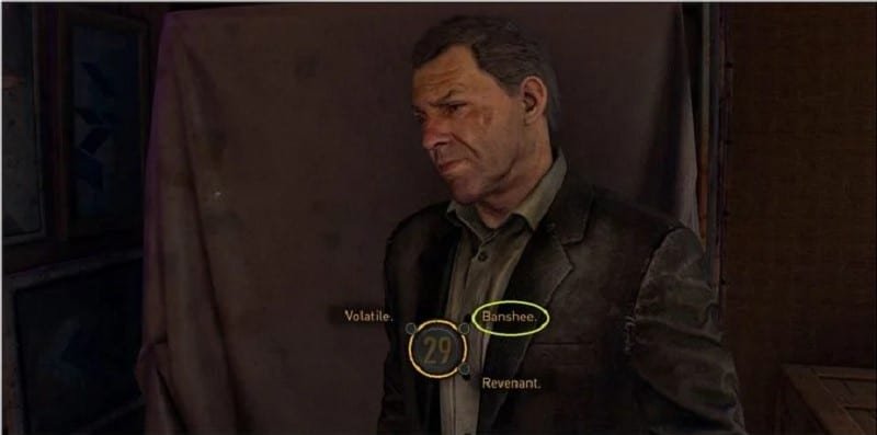 Dying Light 2 Infected Intelligence Quiz Première réponse est Banshee