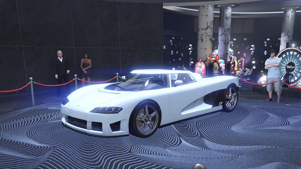 Entity XF GTA Online Casino Podium Vehicule