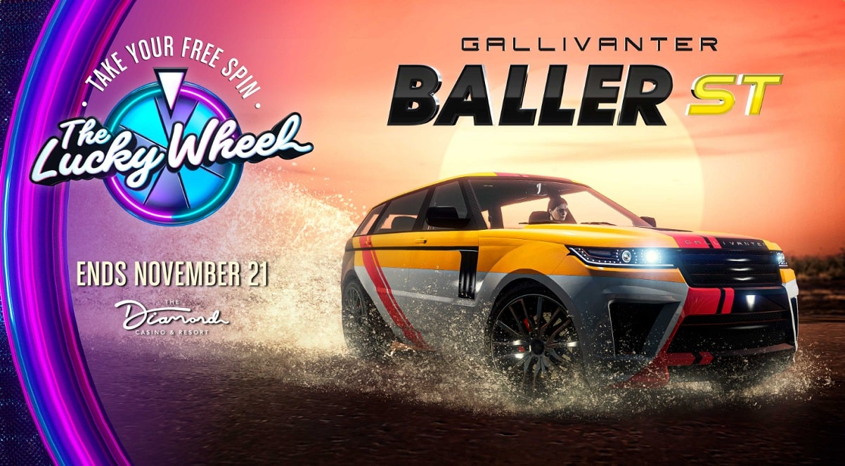 GTA Online Casino - Gallivanter Baller ST Véhicule podium